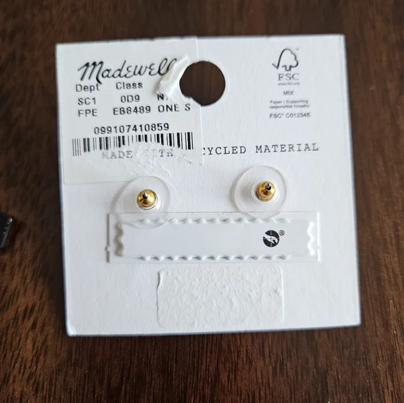 Madewell Floral Freshwater Pearl Drop Earrings, White - Picture 4 of 5